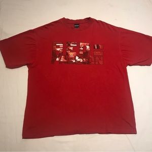 Vintage Ferrari T Shirt Red Passion 2002 Mens Size XL
